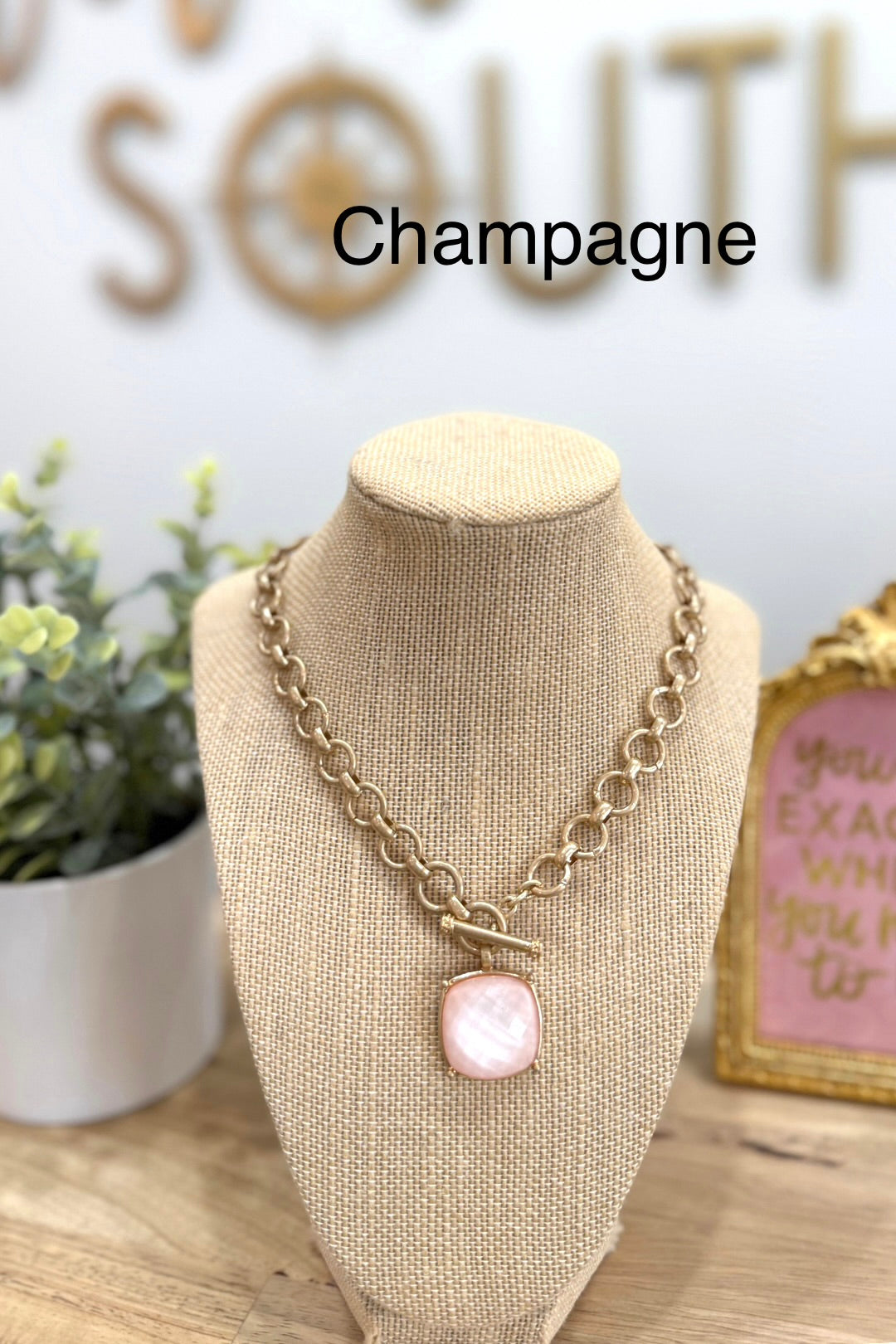 Luxe Latch Necklace
