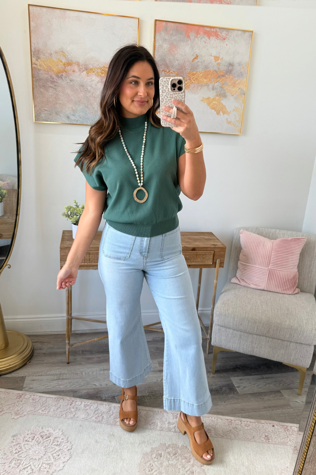 Soft Structure Sweater Top