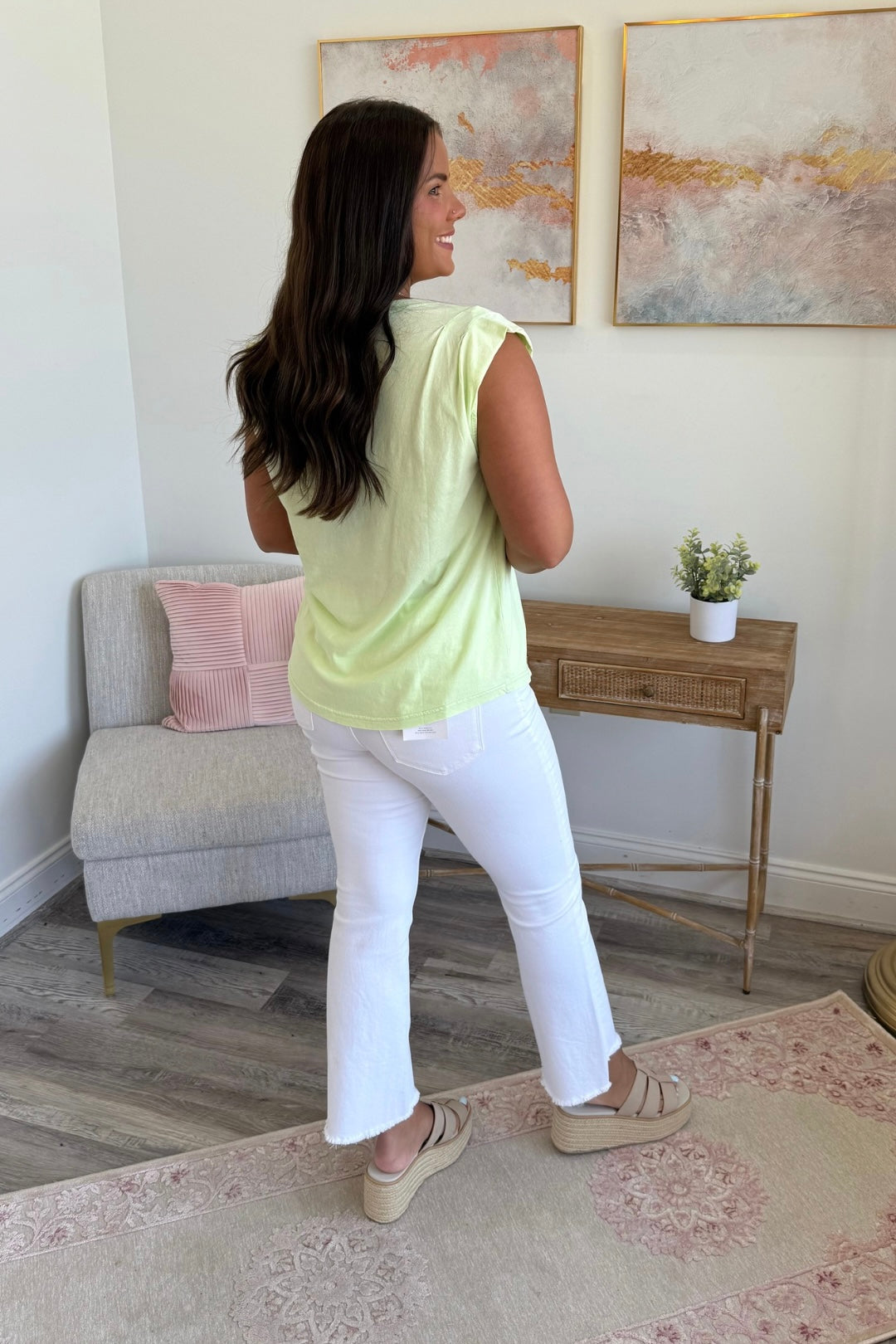 Lime Lite Top