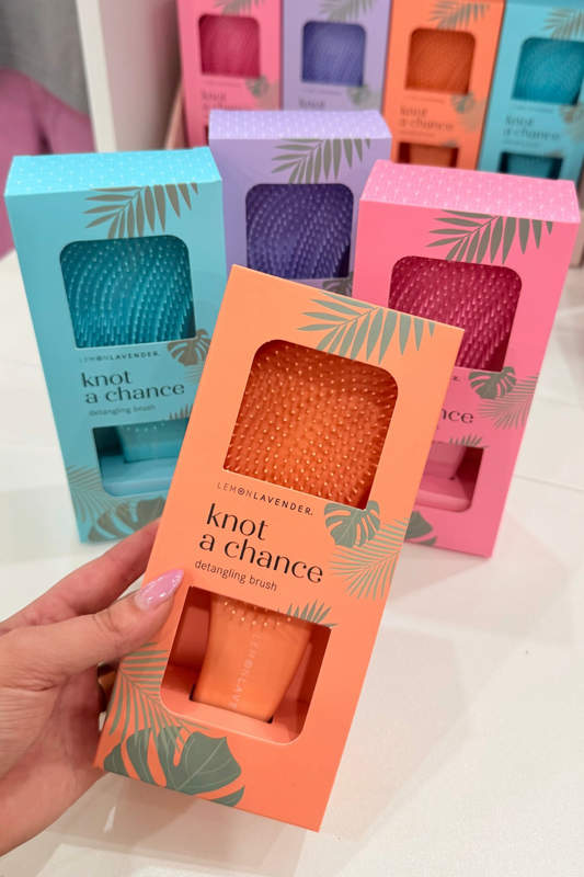 Lemon Lavender Knot A Chance Detangling Brush