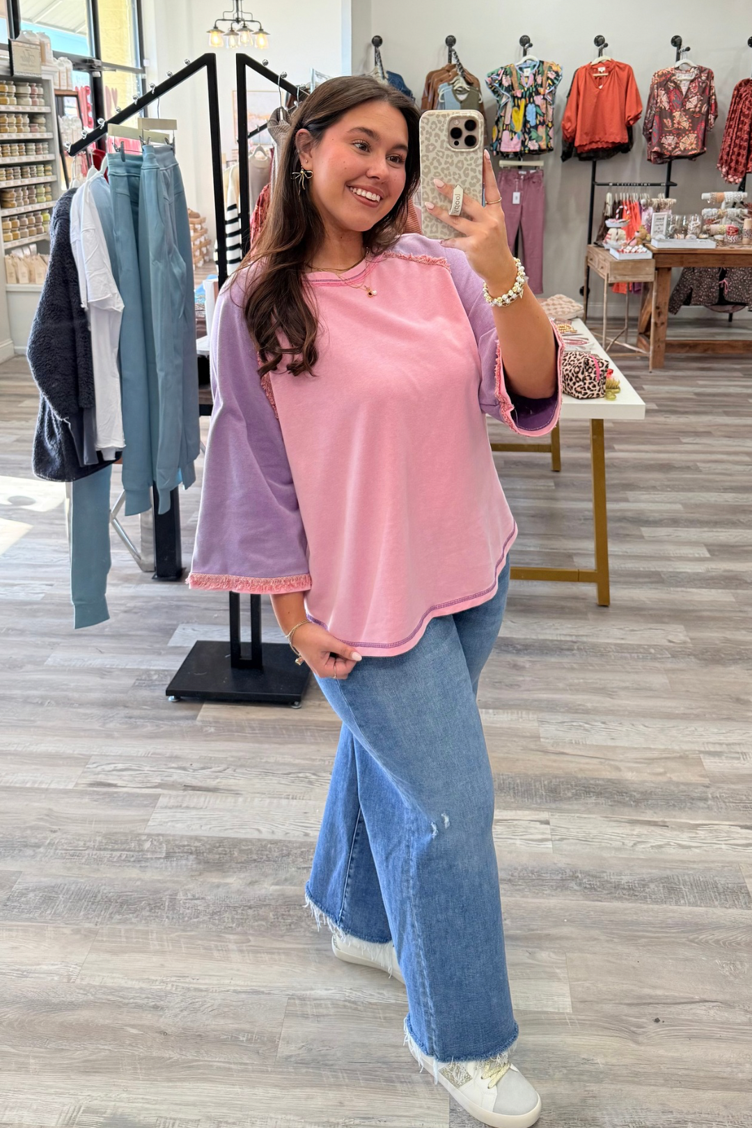 Sweet Swirl Top  **Final Sale**