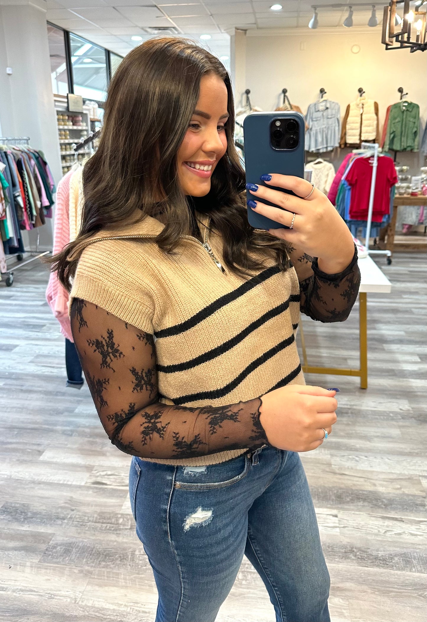 Lace Layering Top