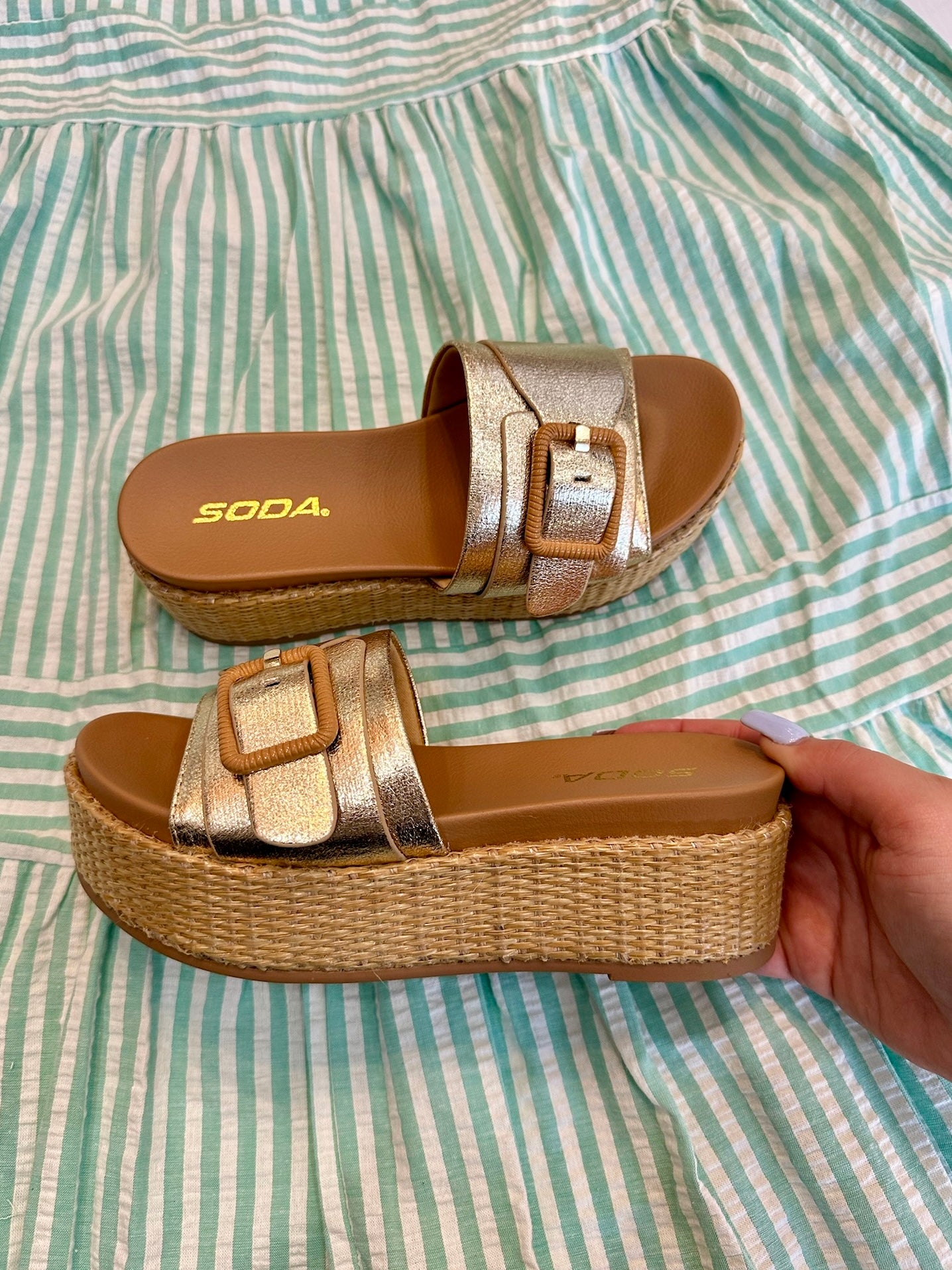 The Chloe Platform Sandal  **FInal Sale**