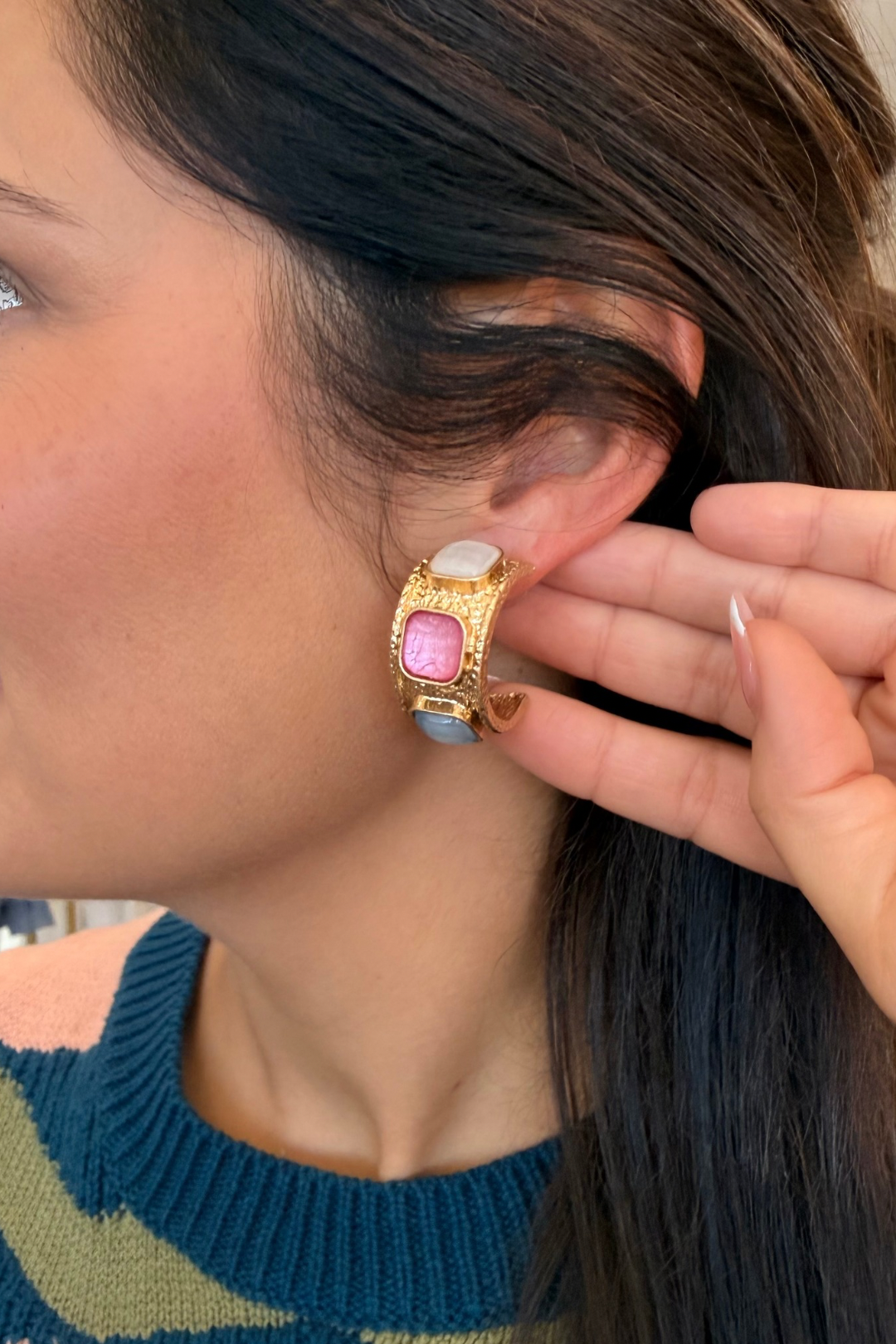Tide & Treasure Hoops