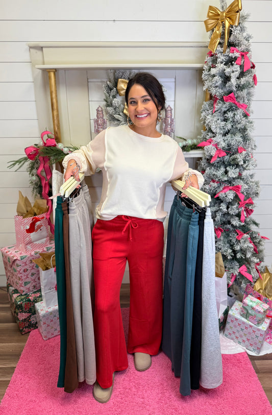 Scuba Wide Leg Pants*Doorbuster*FINAL SALE* (Online)