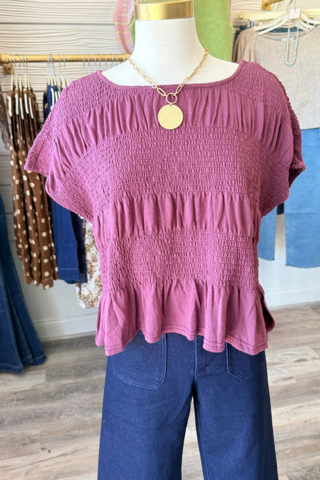Simply Sweet Smocked Top