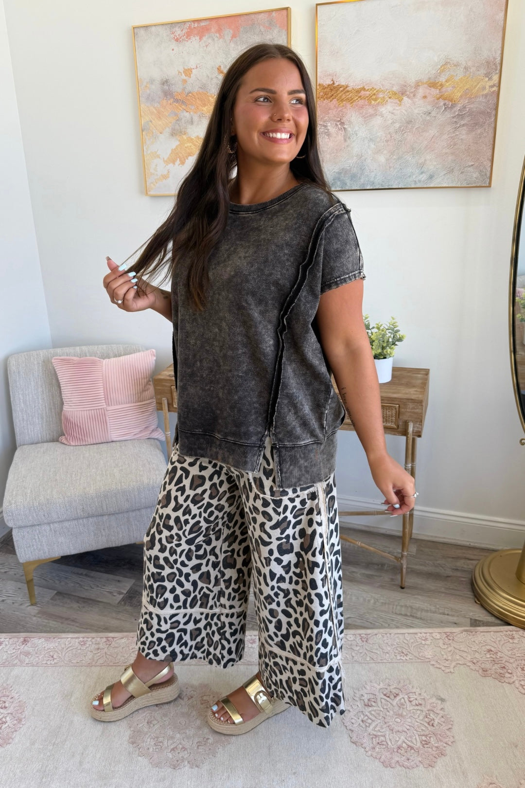 French Terry Comfort Top