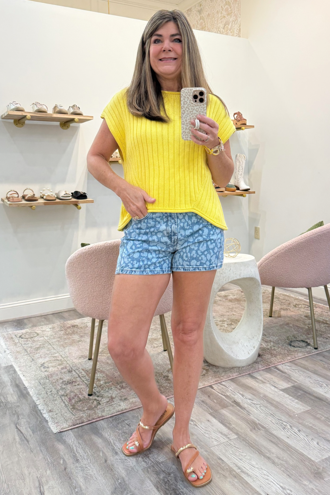 Wild Side Denim Shorts
