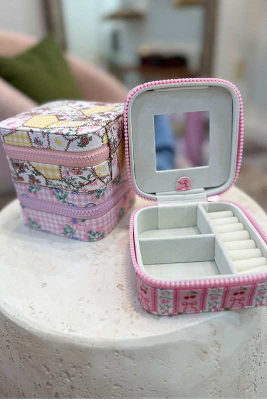 Bloom & Bling Mini Travel Jewelry Case