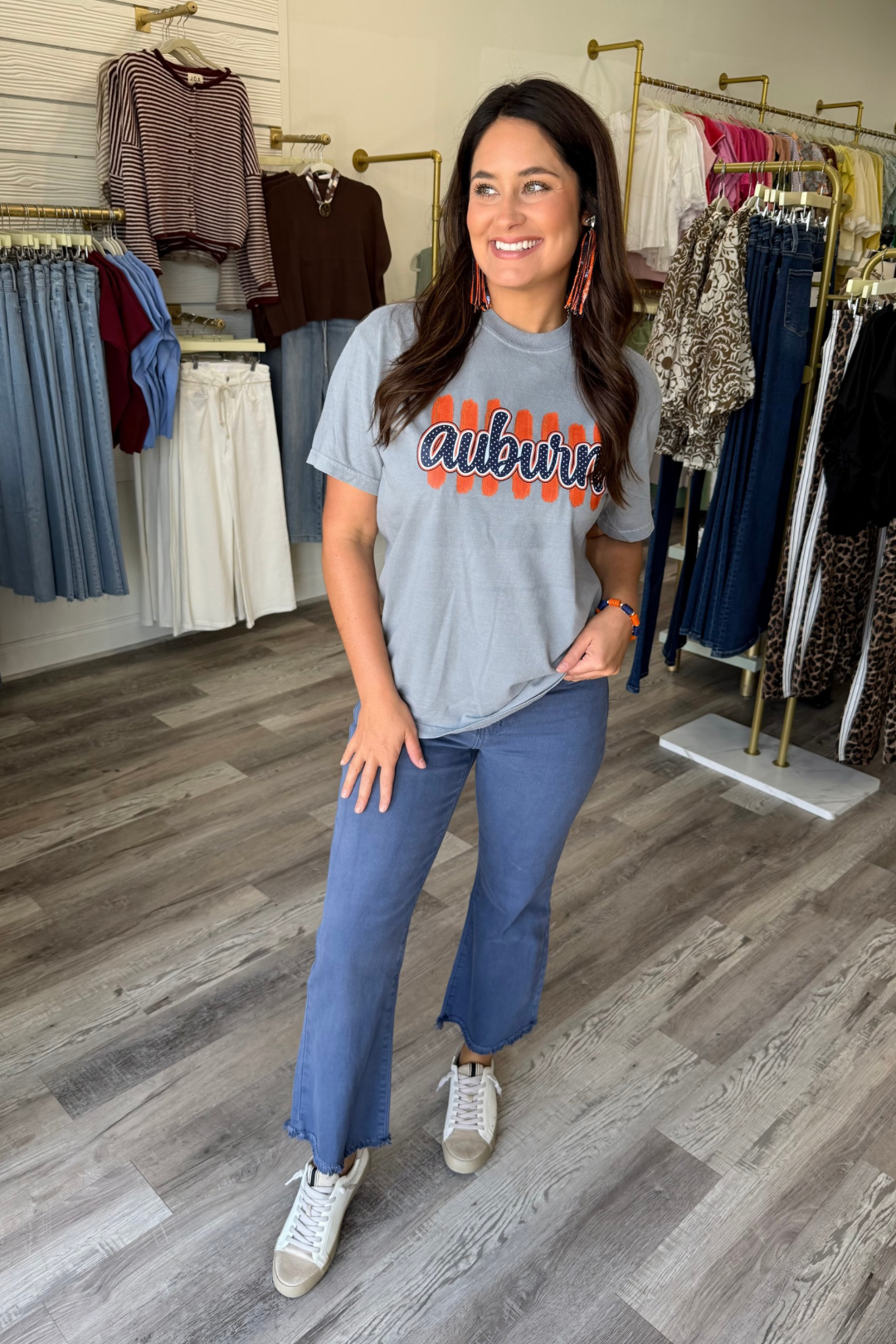 Dotted In Auburn Spirit