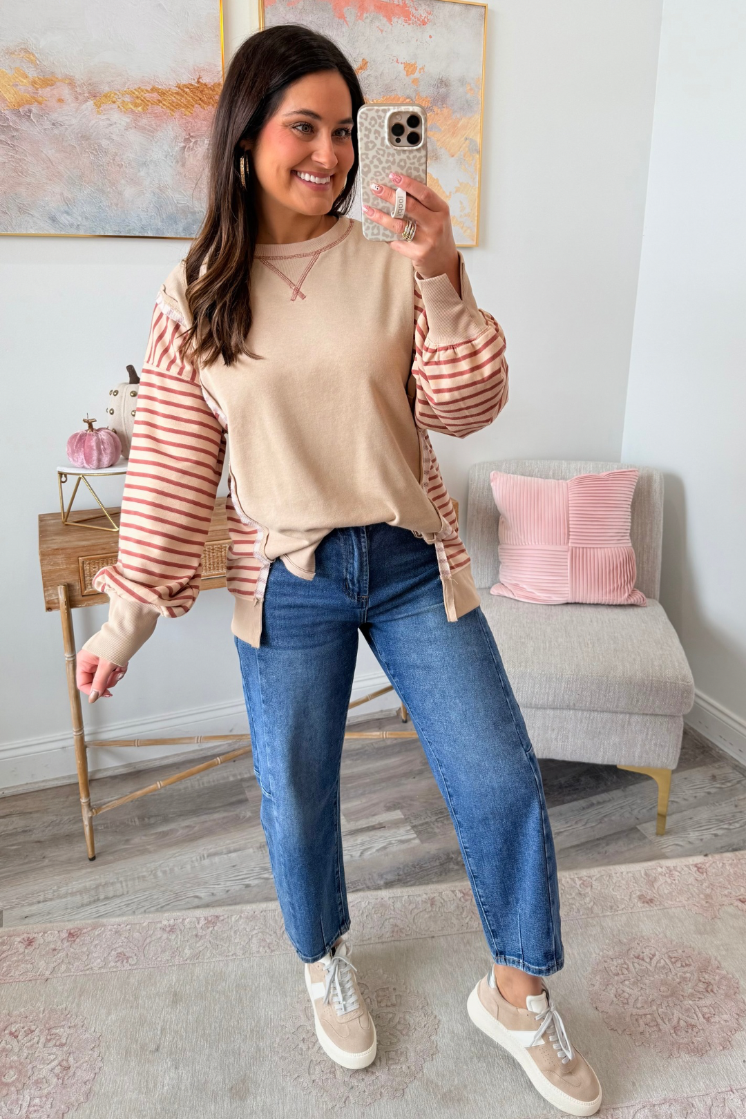 Cinnamon Stitch Top
