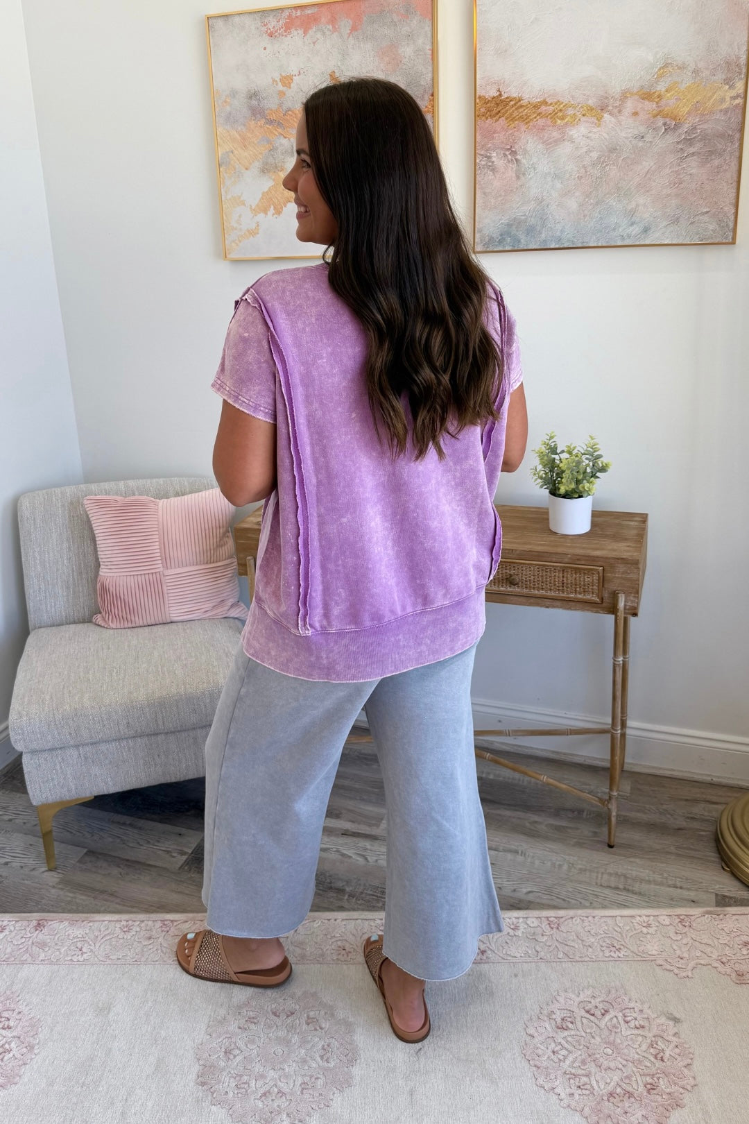French Terry Comfort Top