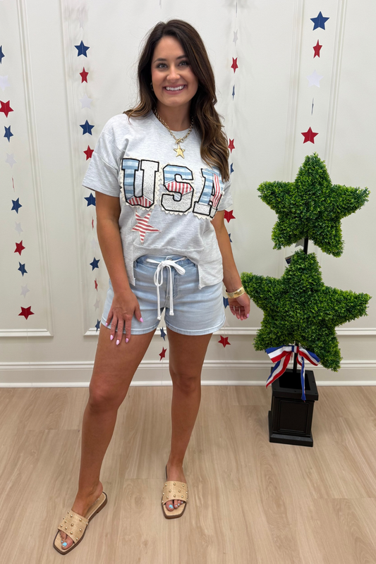 USA Vintage Charm Top