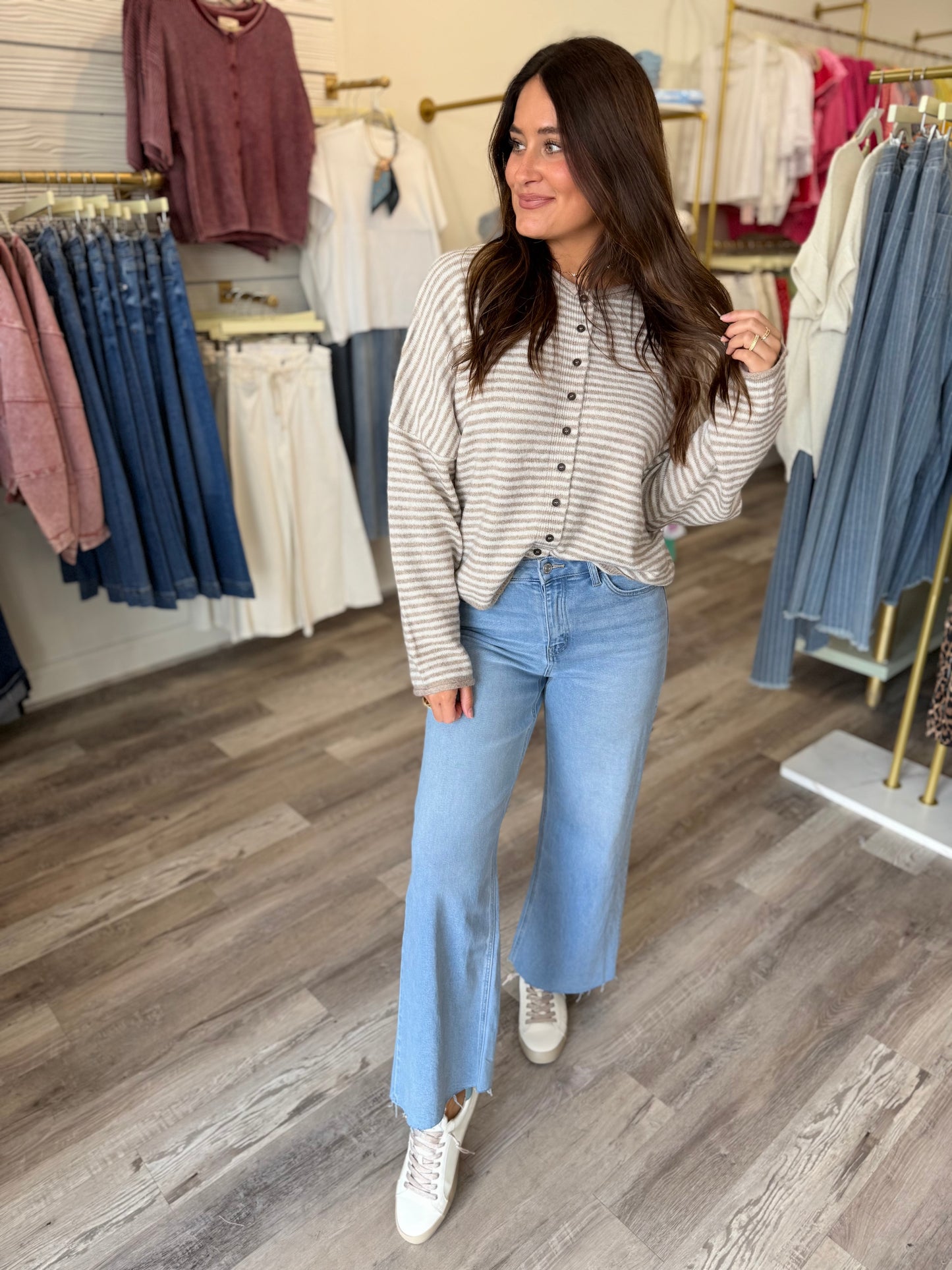 Cozy Classic Button Cardigan