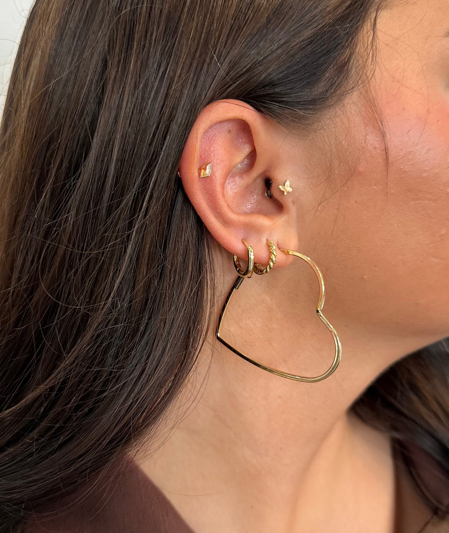 Heartbreaker Hoop Earrings- FINAL SALE
