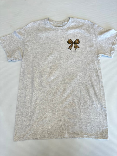 Simply Southern Camo Bow Tee