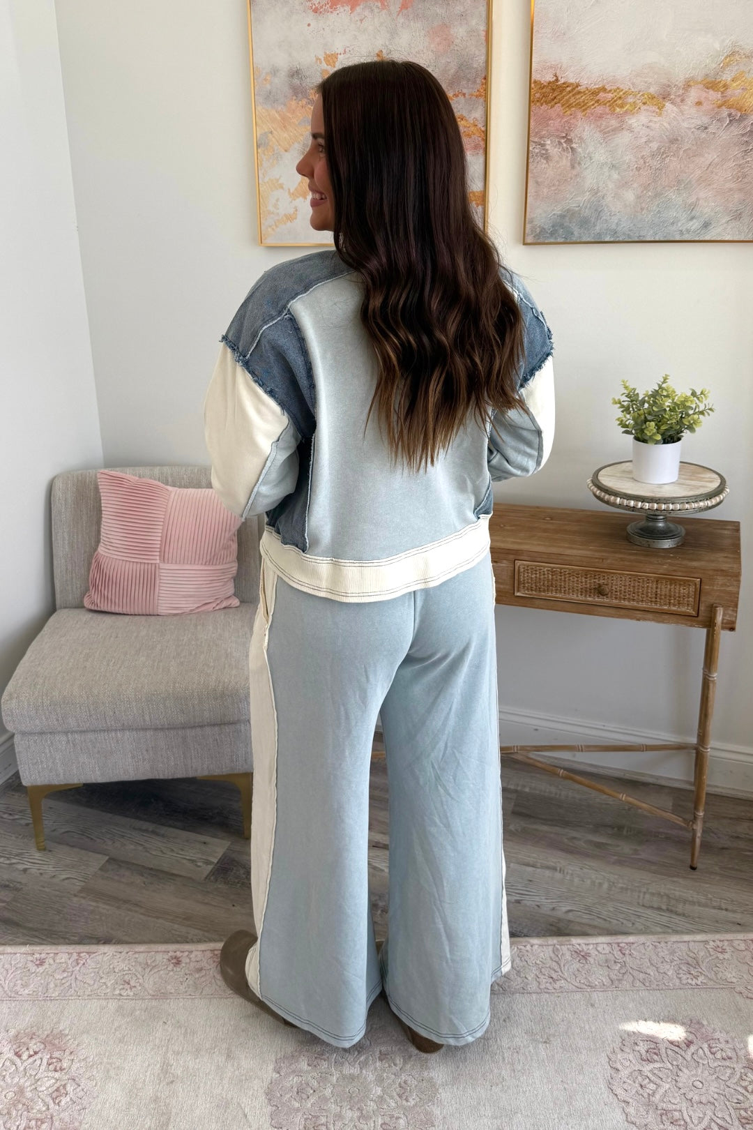 SoftSplit Stitch Pants  **Final Sale**