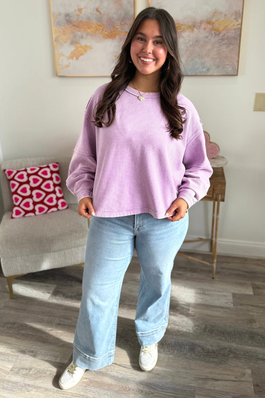 Cloud Wash Crop Jeans