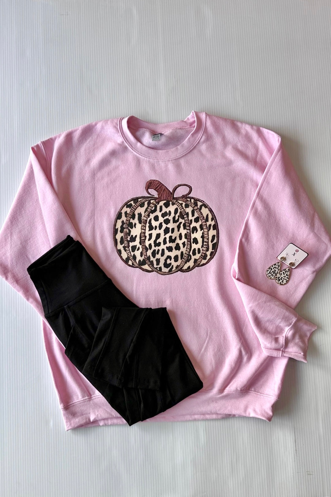 Sweet & Spotted Pumpkin Sweatshirt