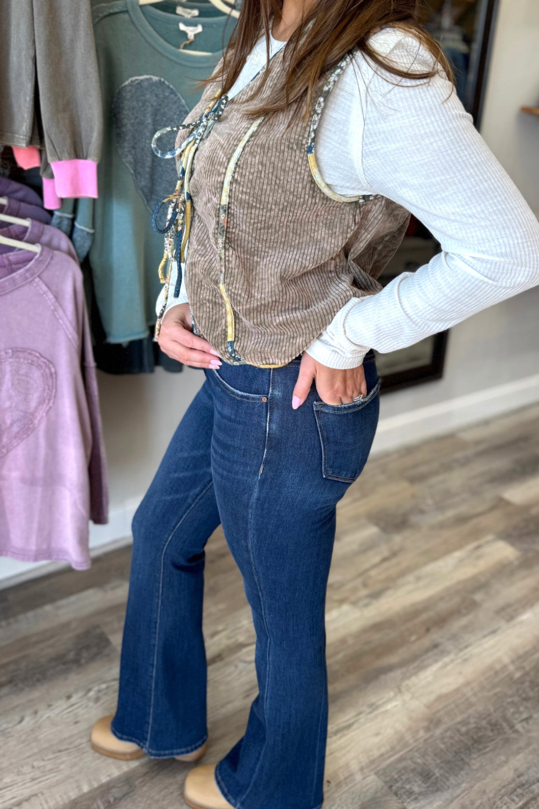FlexSculpt Tummy Control Flare Jeans  **Final Sale**