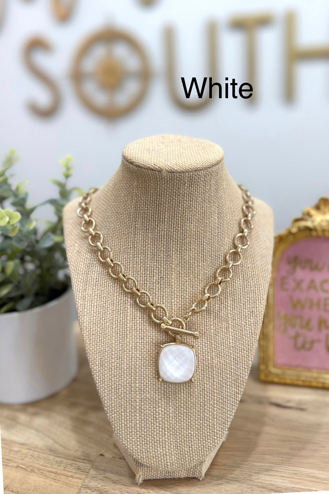 Luxe Latch Necklace