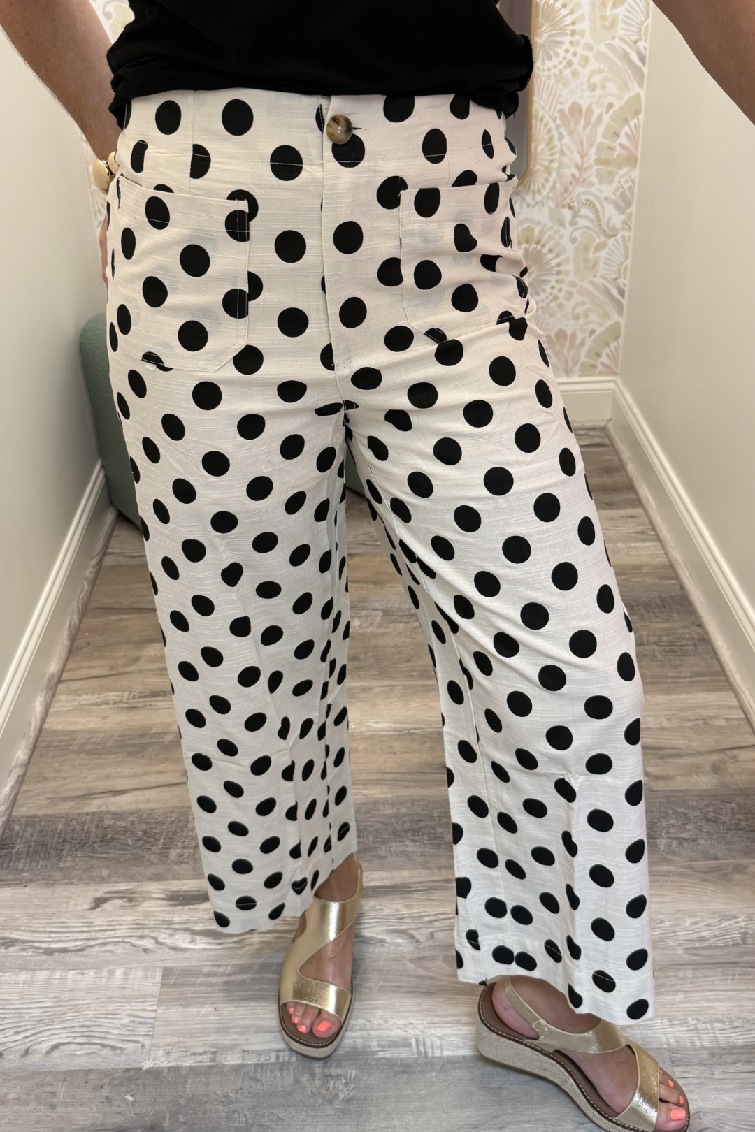 Natural Ease Dot Pants