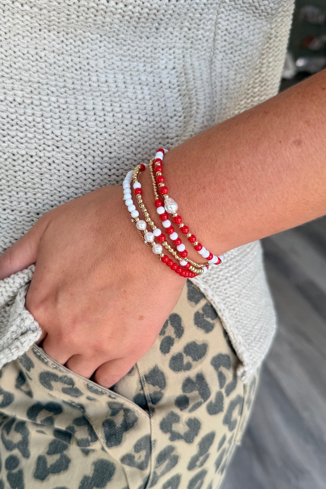 Game On Bracelet Stack