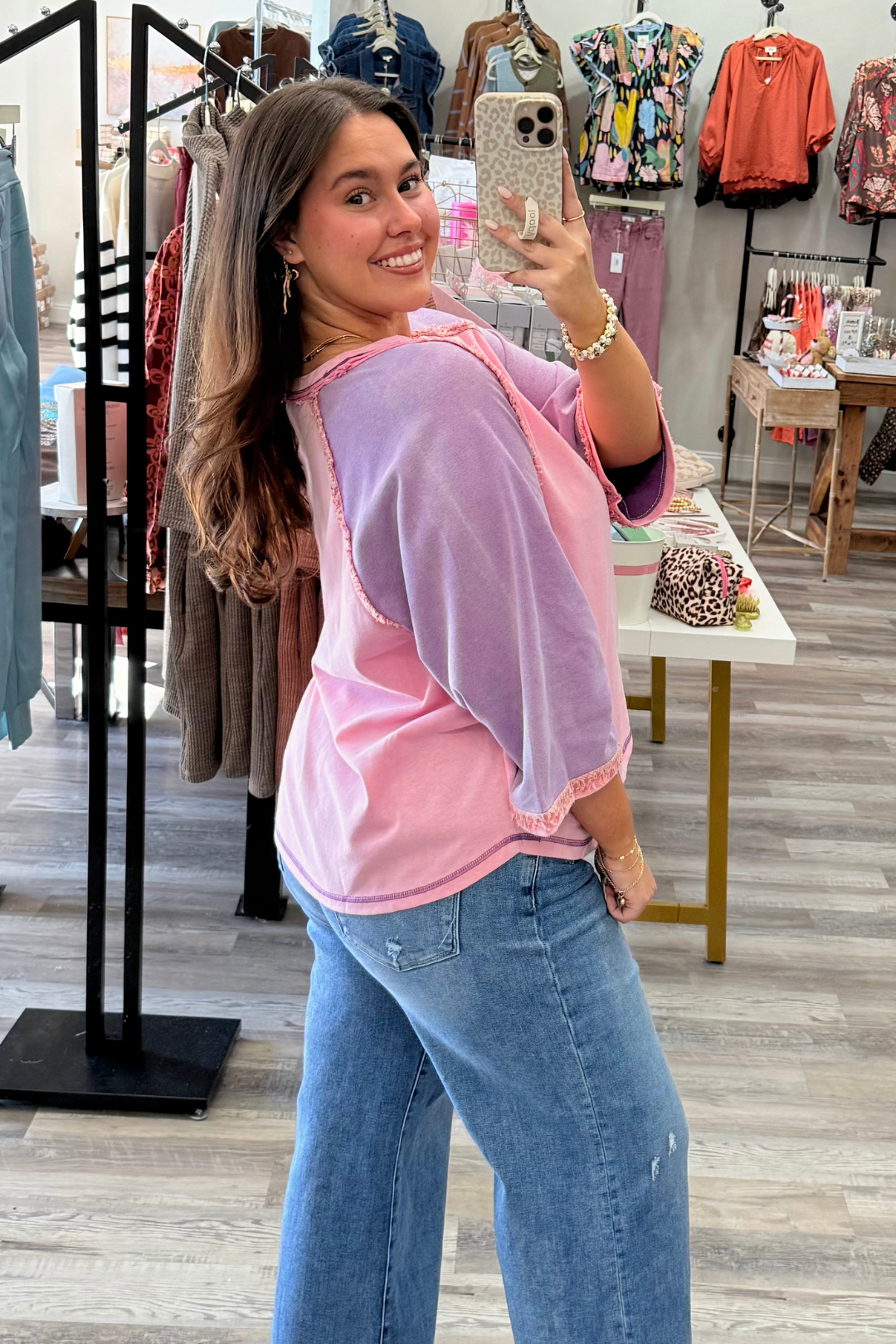 Sweet Swirl Top  **Final Sale**