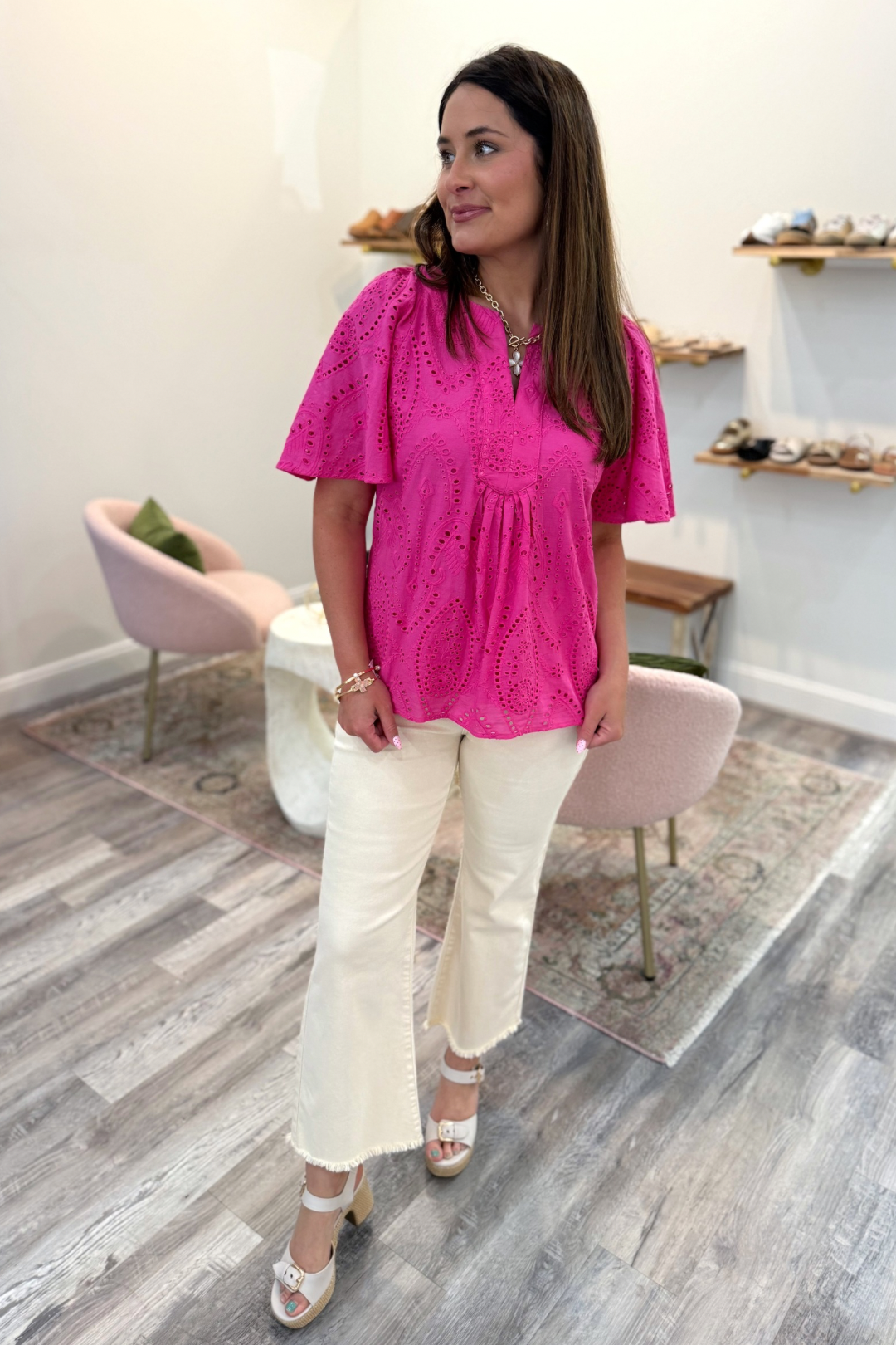 Paisley Petal Top