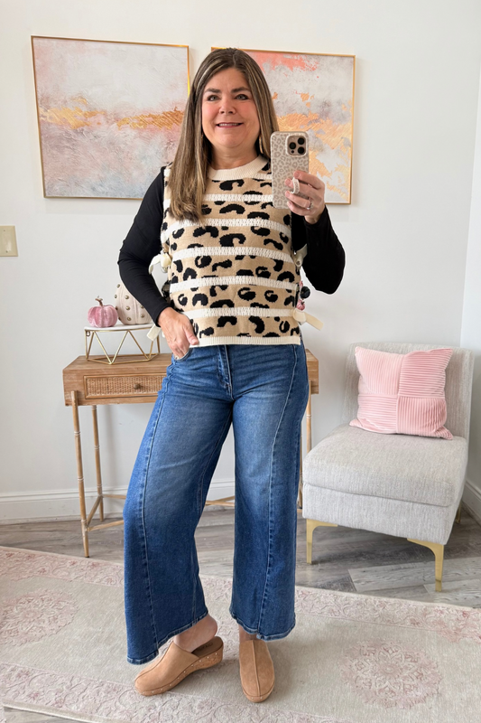 Wild Bow Sweater Top