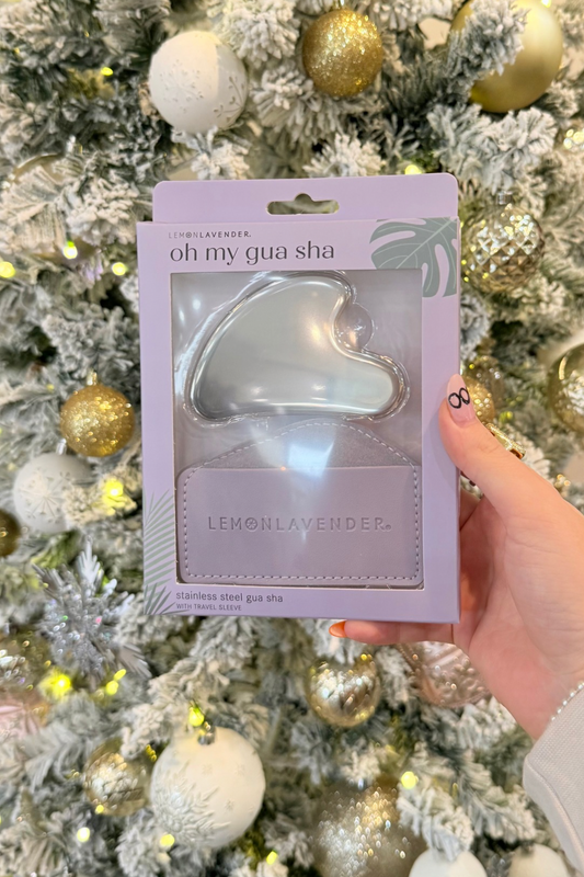 Lemon Lavender Oh My Guash Stainless Steel Gua Sha