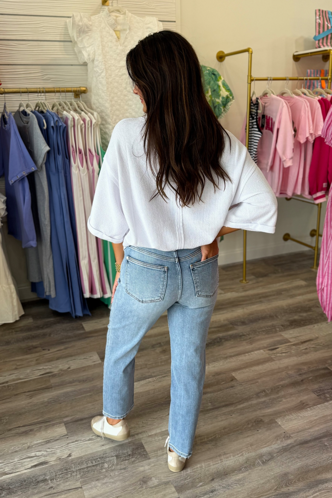 Judy Blue Everyday Ankle Straight Jean
