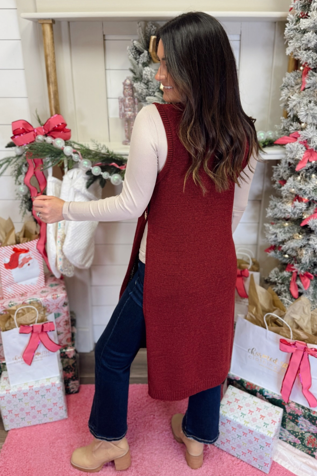 Modern Flair Longline Sweater