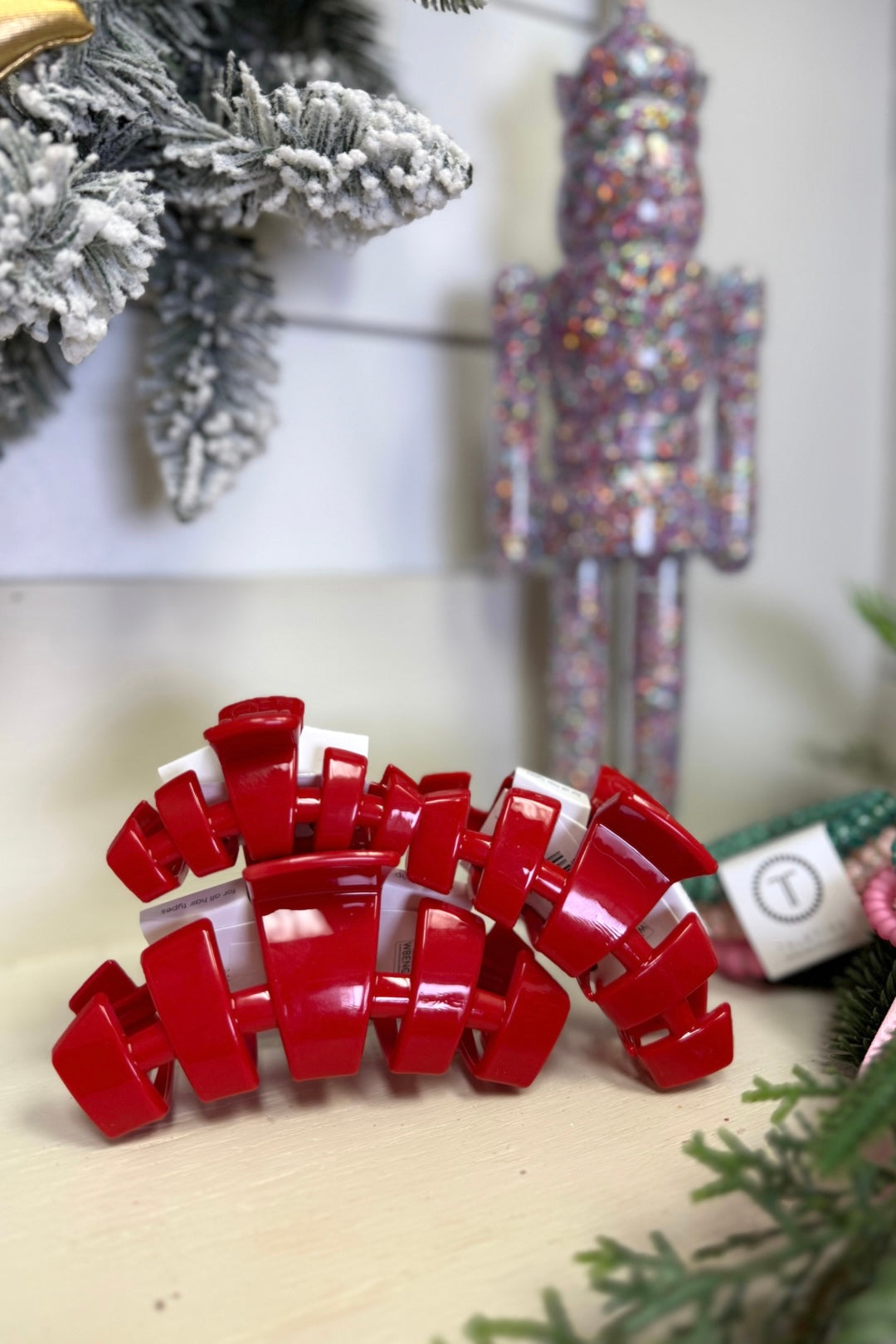 Classic Red Carpet Ready Teletie Hair Clips