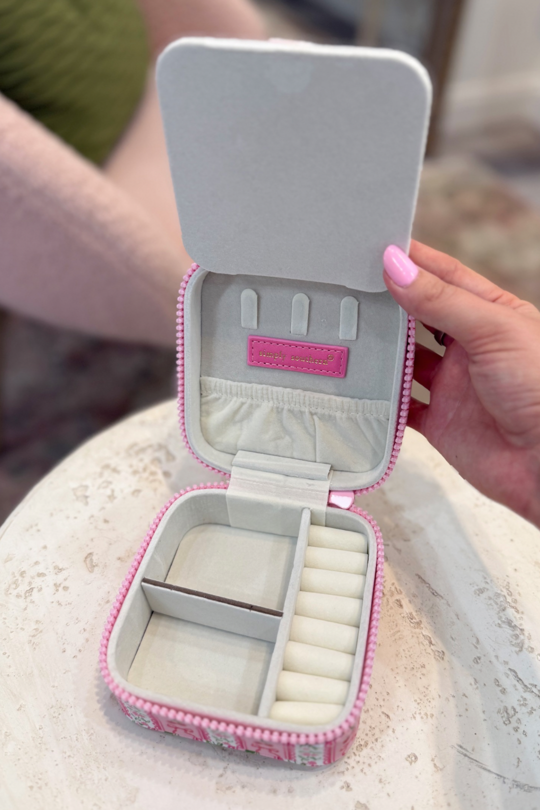 Bloom & Bling Mini Travel Jewelry Case