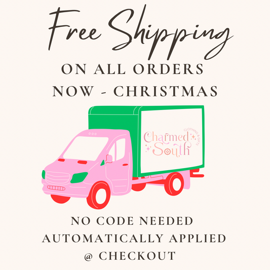 FREE SHIPPING through Christmas