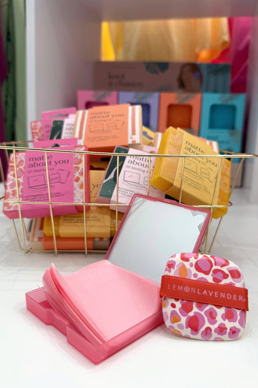 Lemon Lavender Matte About You Oil Blotting Kit