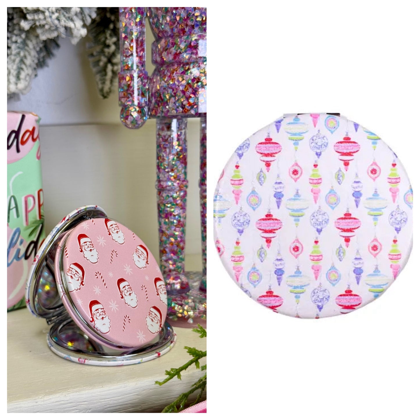 Christmas Fun Compact Mirror