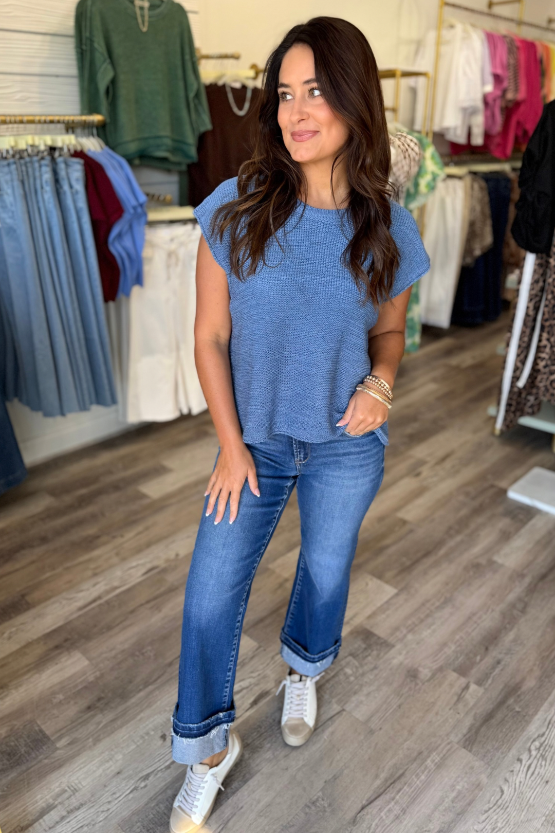 Cozy Transition Knit Top