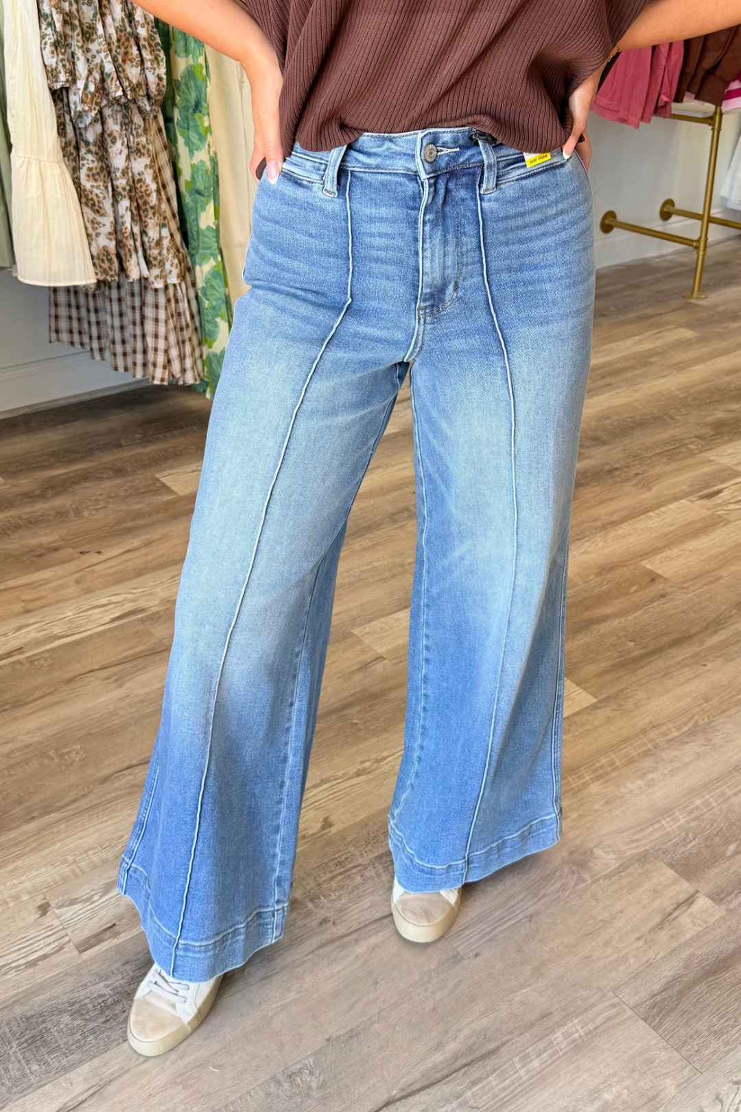 Judy Blue Liza Palazzo Jean - Short Inseam