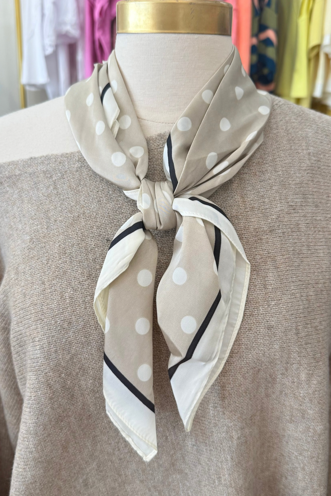 Polka Dot Scarf