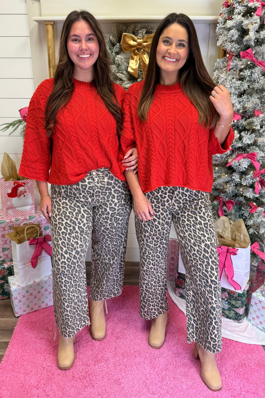 Chestnut Lane Cable Knit Top *Final Sale*