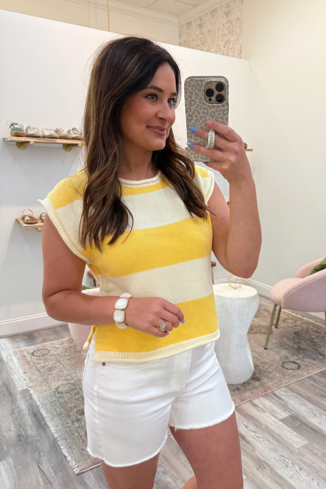 Stripe Story Sweater Top
