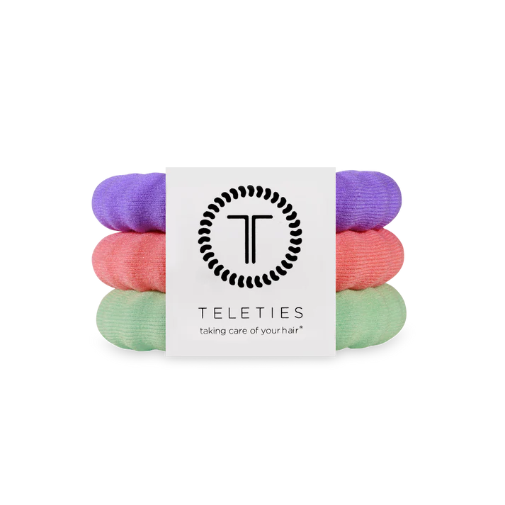 Teleties Color Rush Nylon Hair Ties