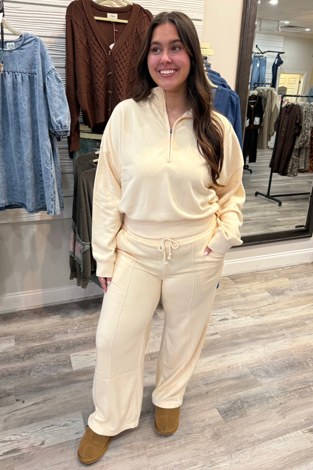 Keeping It Cozy Half-Zip Pullover