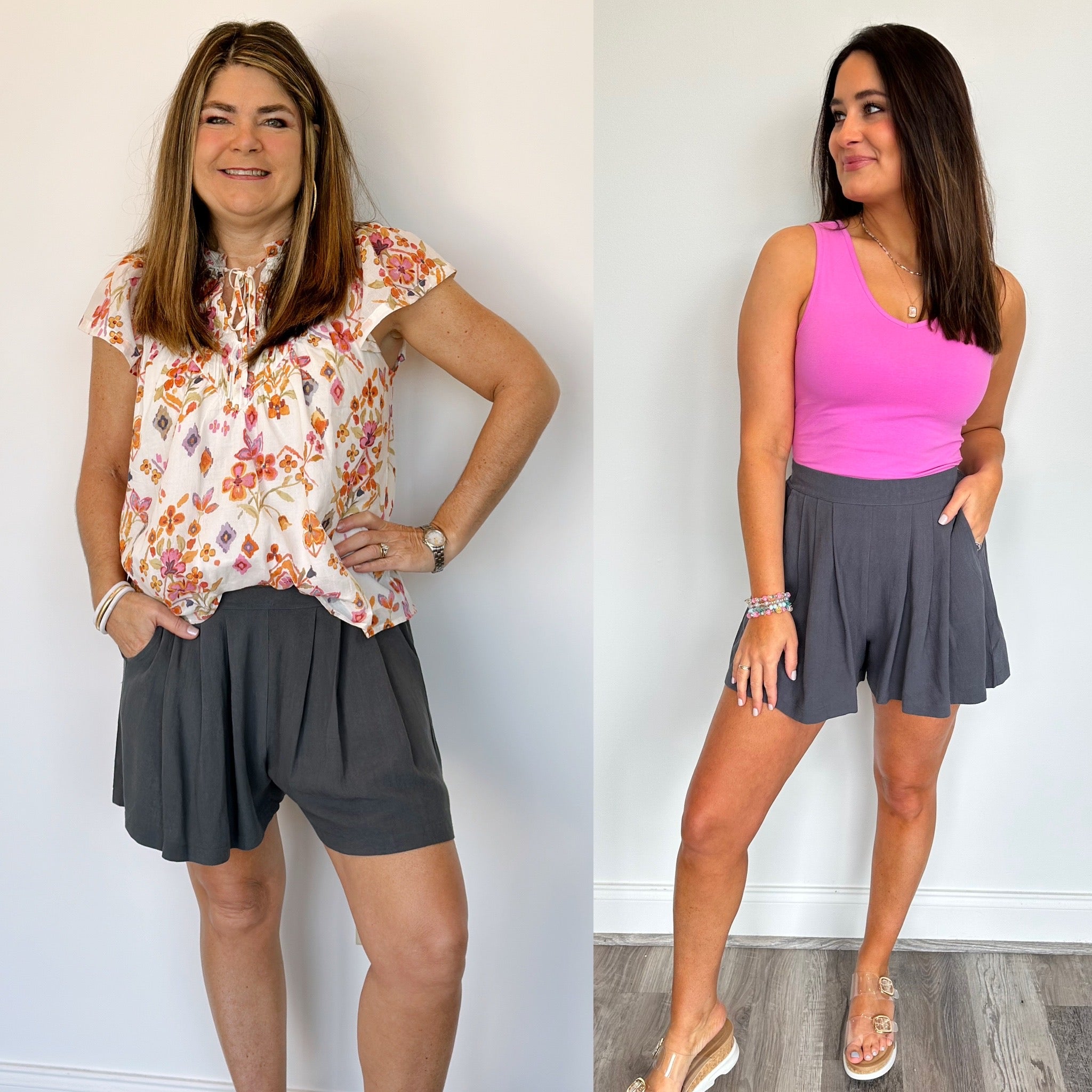 Flowy Linen Shorts**Final Sale**