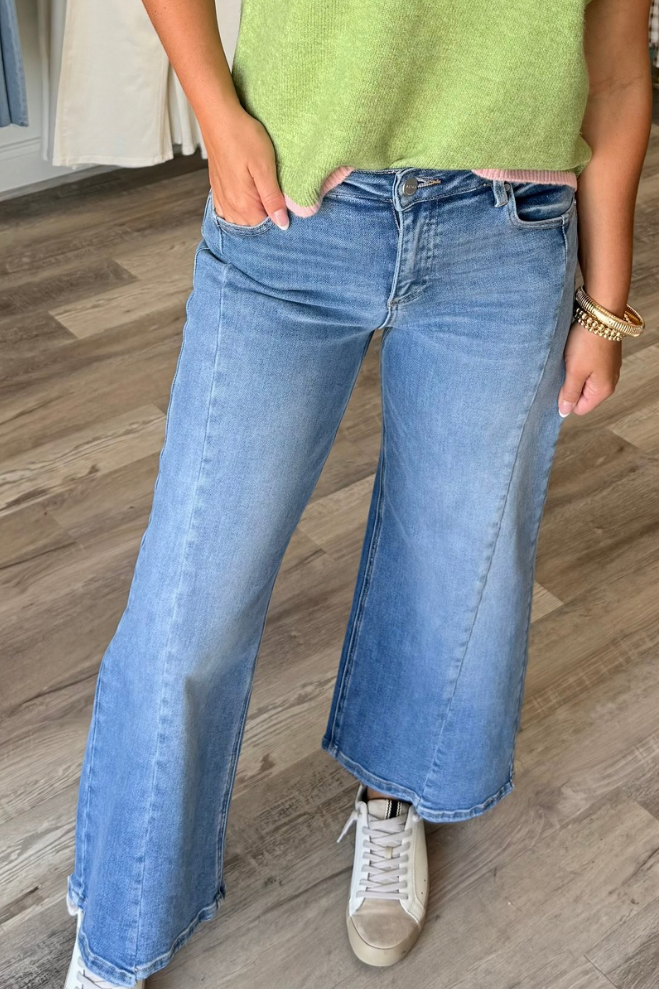 Soho Step Wide Jeans