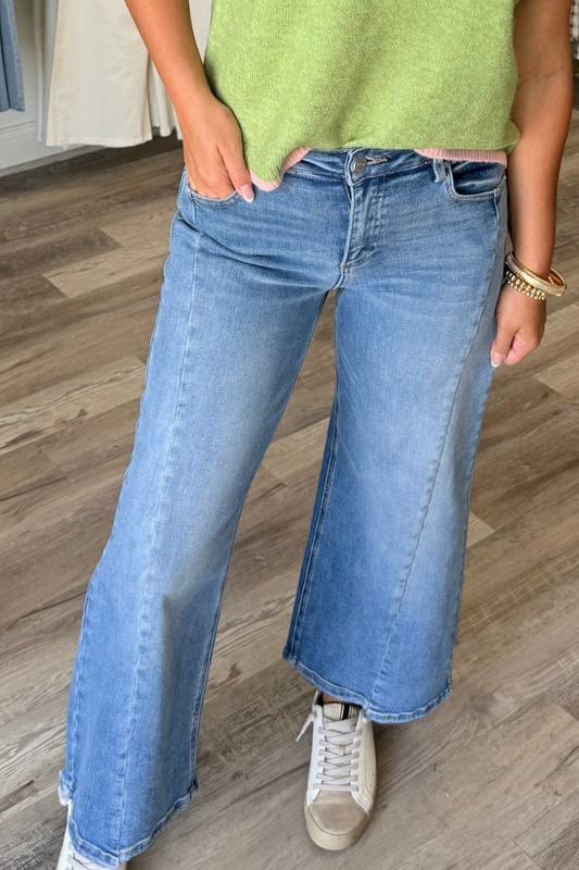Soho Step Wide Jeans