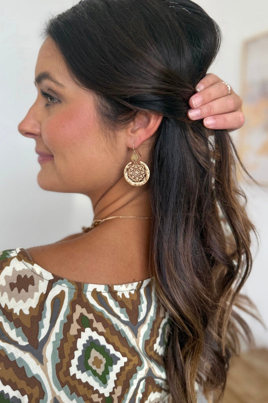 Filigree Glow Earrings