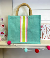 Fun Striped Gift Tote Bag